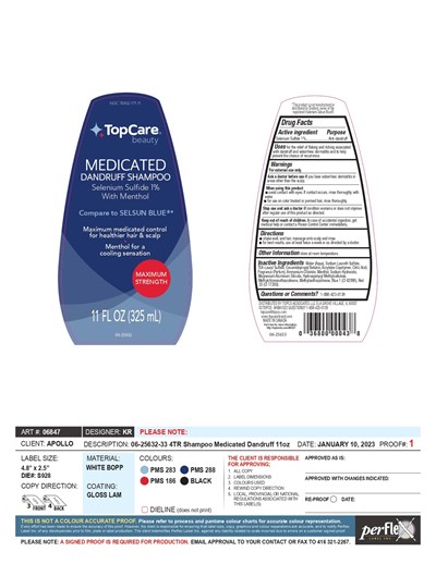11 Oz (06847 06 25632 33 4tr Shampoo Medicated Dandruff 11oz)
